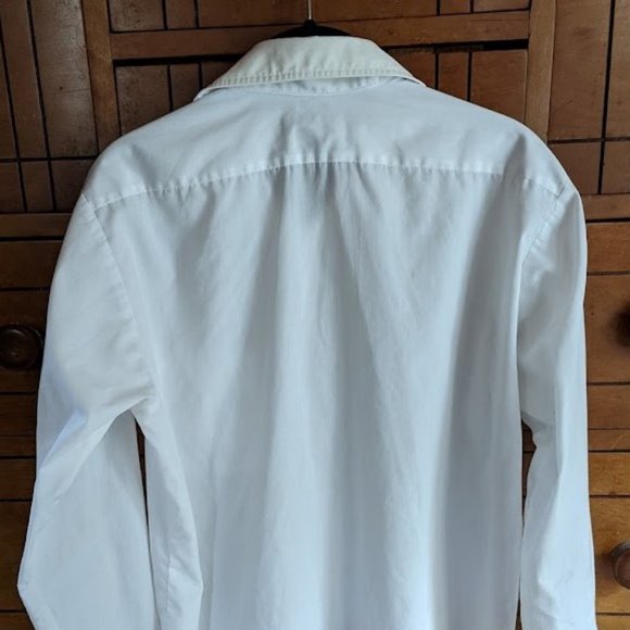 20% OFF Vintage 1970s White French Cuffed Arrow Shirt – Size 15 - Picture 2 of 5